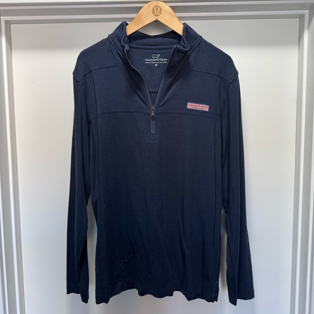 Vineyard Vines Navy Half-Zip